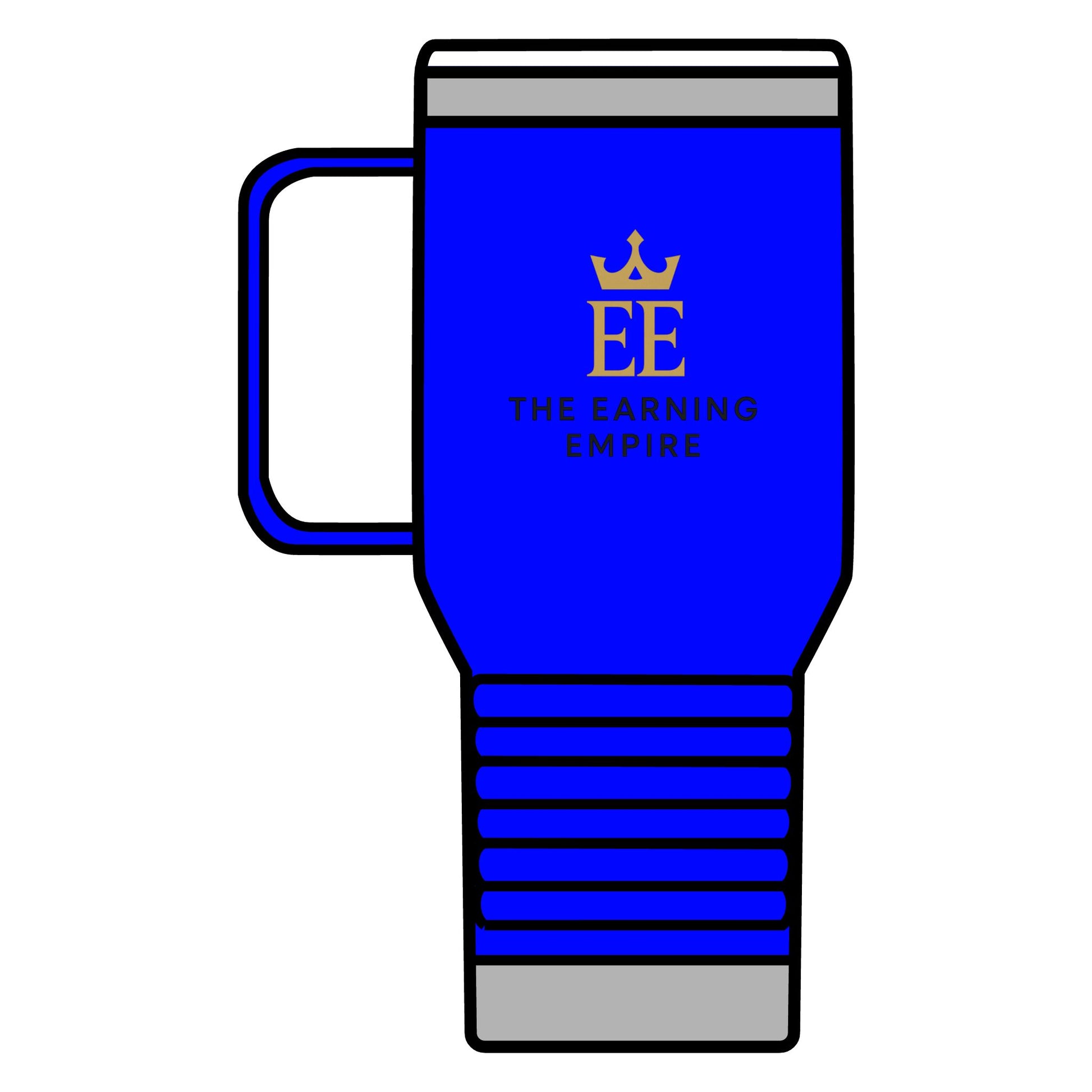 The Earning Empire Luxury Travel Mug, The Earning Empire, 20oz, Coffee Lover Gift, Custom Thermal Cup, Business Travel Accessory