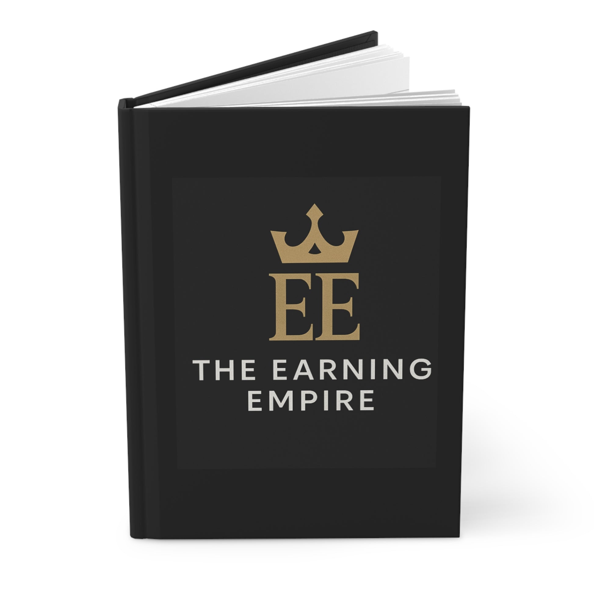 The Earning Empire Motivational Hardcover Journal, Inspirational Notebook, Learn Earn Repeat Journal, Business Planner, Goal Tracker