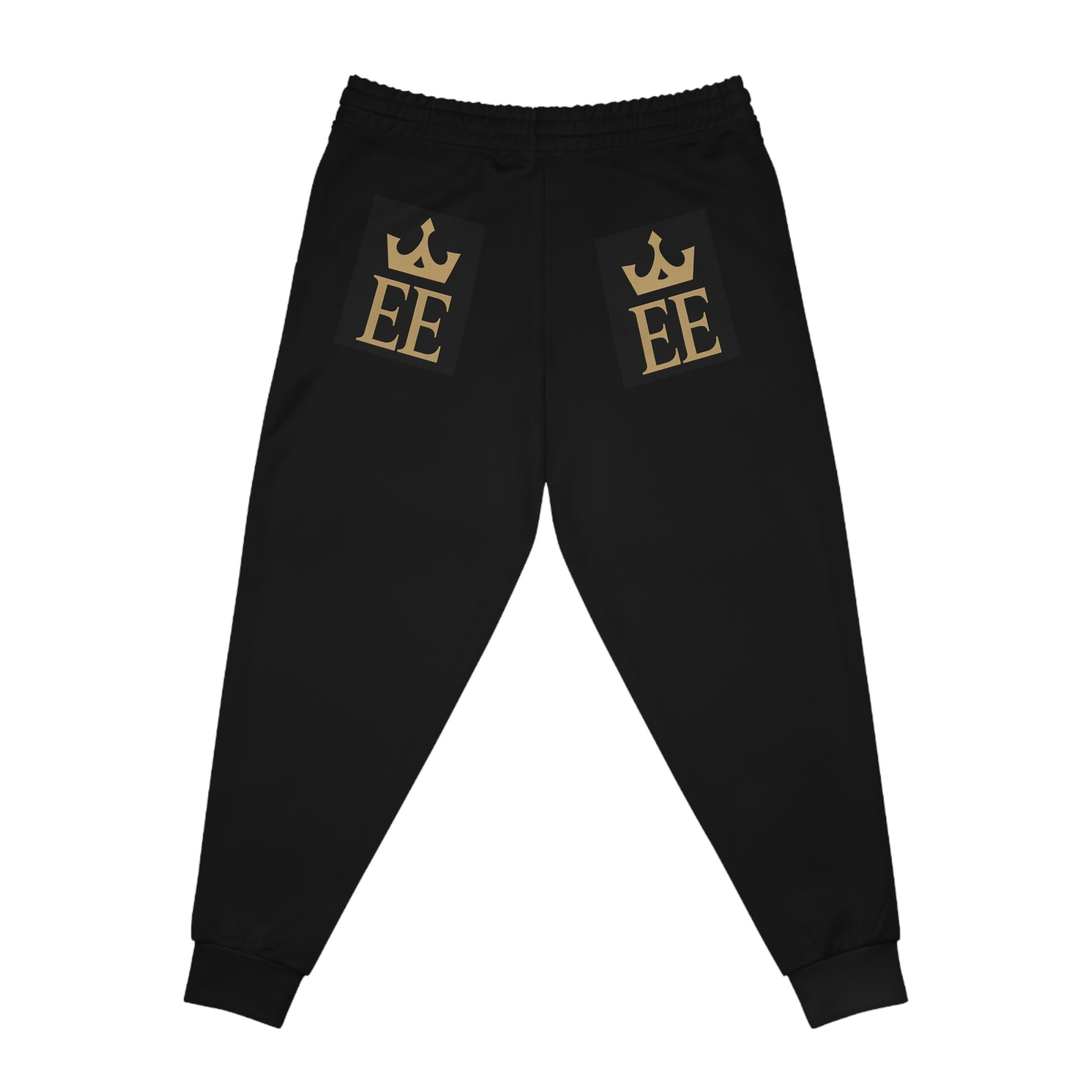 Crown Emblem Athletic Joggers | Stylish Sports Pants, Casual Lounge Wear, Trendy Fitness Apparel, Perfect for Workouts and Relaxation