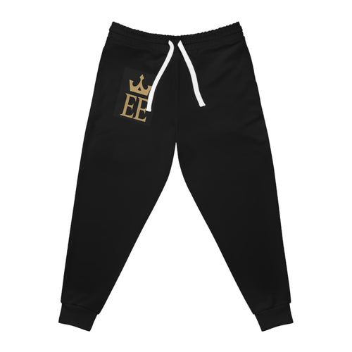 Crown Emblem Athletic Joggers | Stylish Sports Pants, Casual Lounge Wear, Trendy Fitness Apparel, Perfect for Workouts and Relaxation