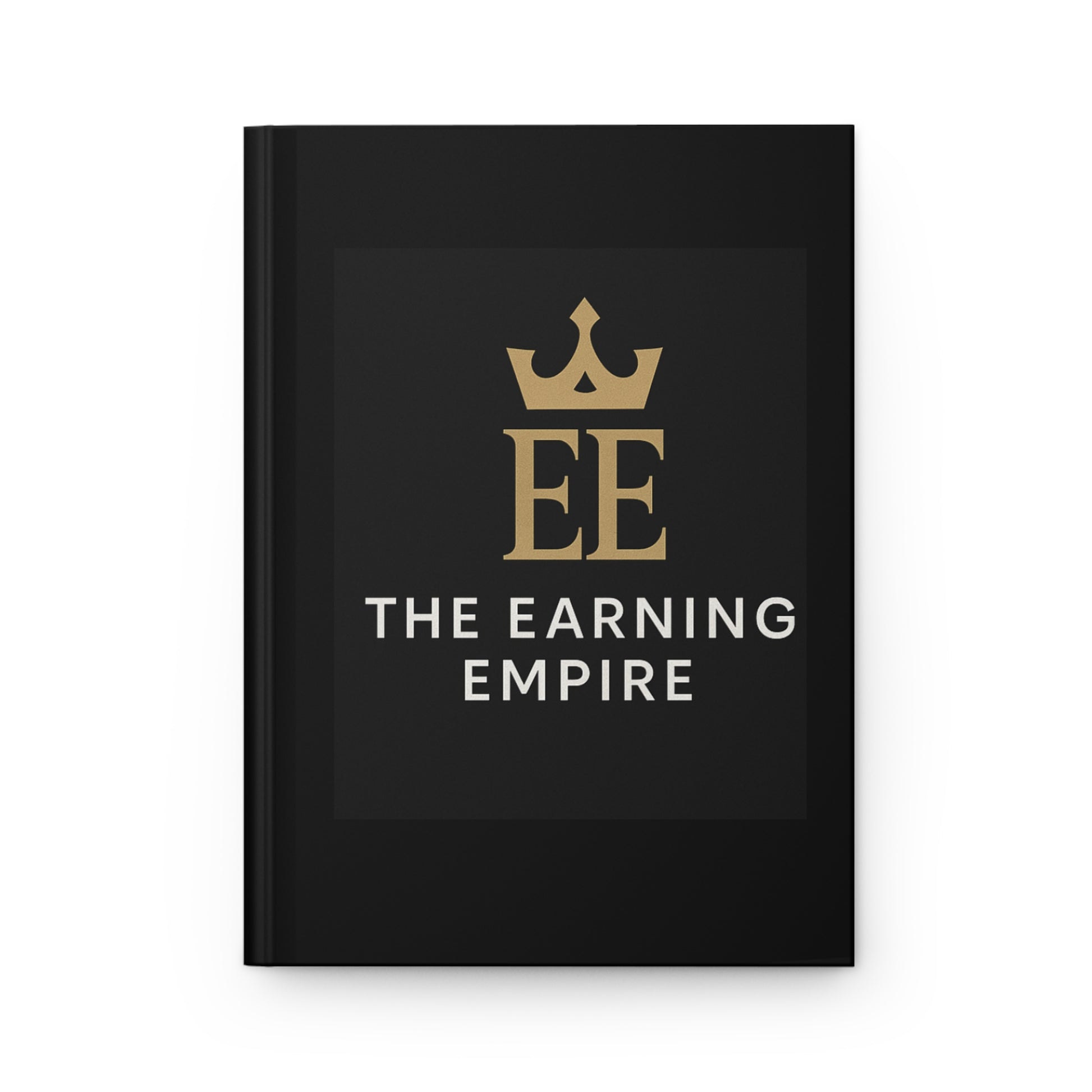 The Earning Empire Motivational Hardcover Journal, Inspirational Notebook, Learn Earn Repeat Journal, Business Planner, Goal Tracker