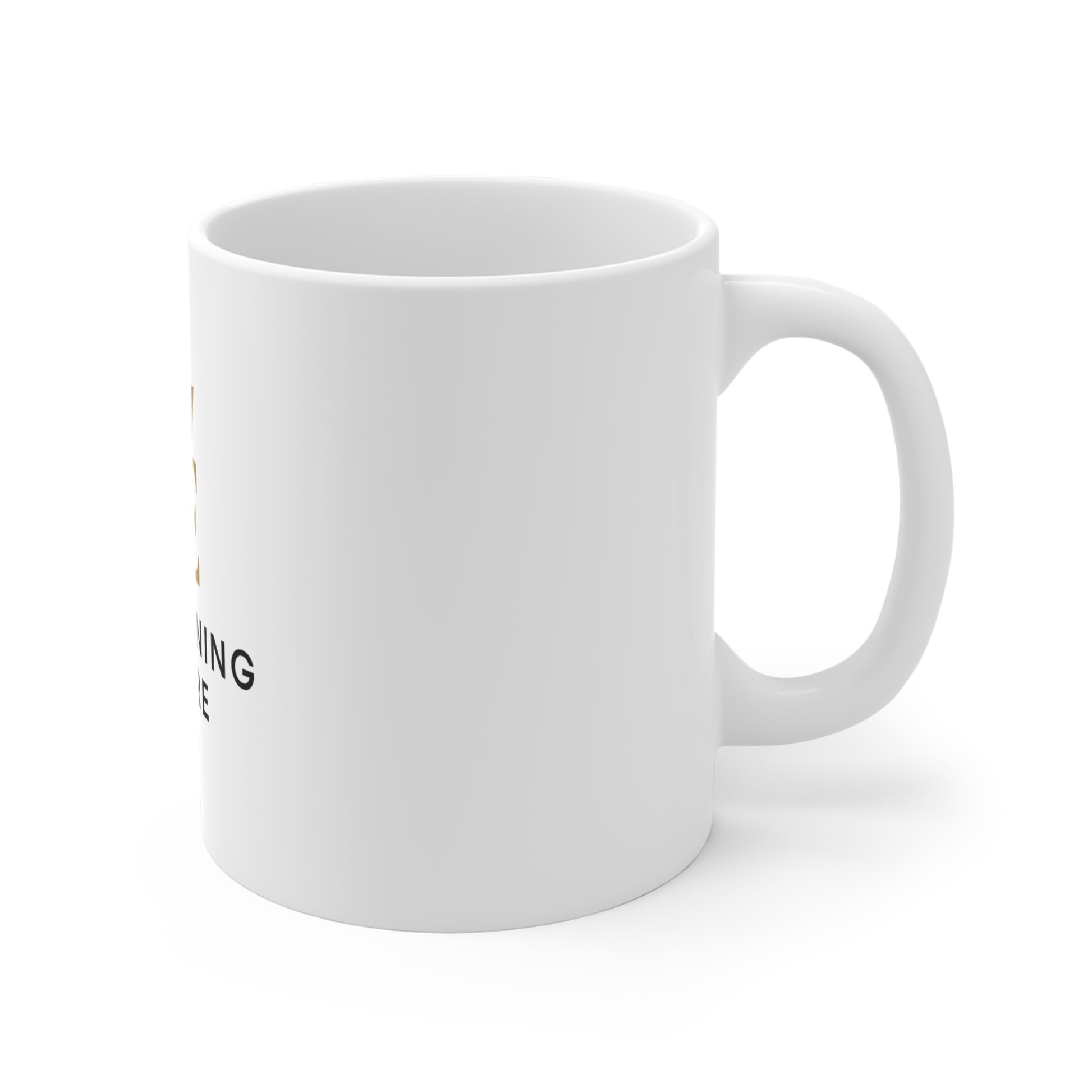 Elegant Ceramic Mug - The Earning Empire | Motivational Coffee Cup, Inspirational Gift, Office Mug, Entrepreneur Drinkware